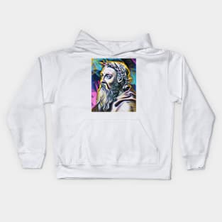 Heraclitus Portrait | Heraclitus Artwork 9 Kids Hoodie